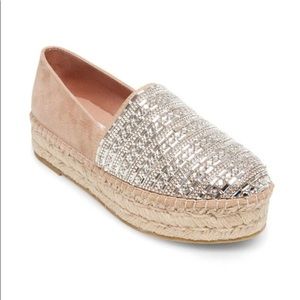 STEVE MADDEN Embellished Espadrilles